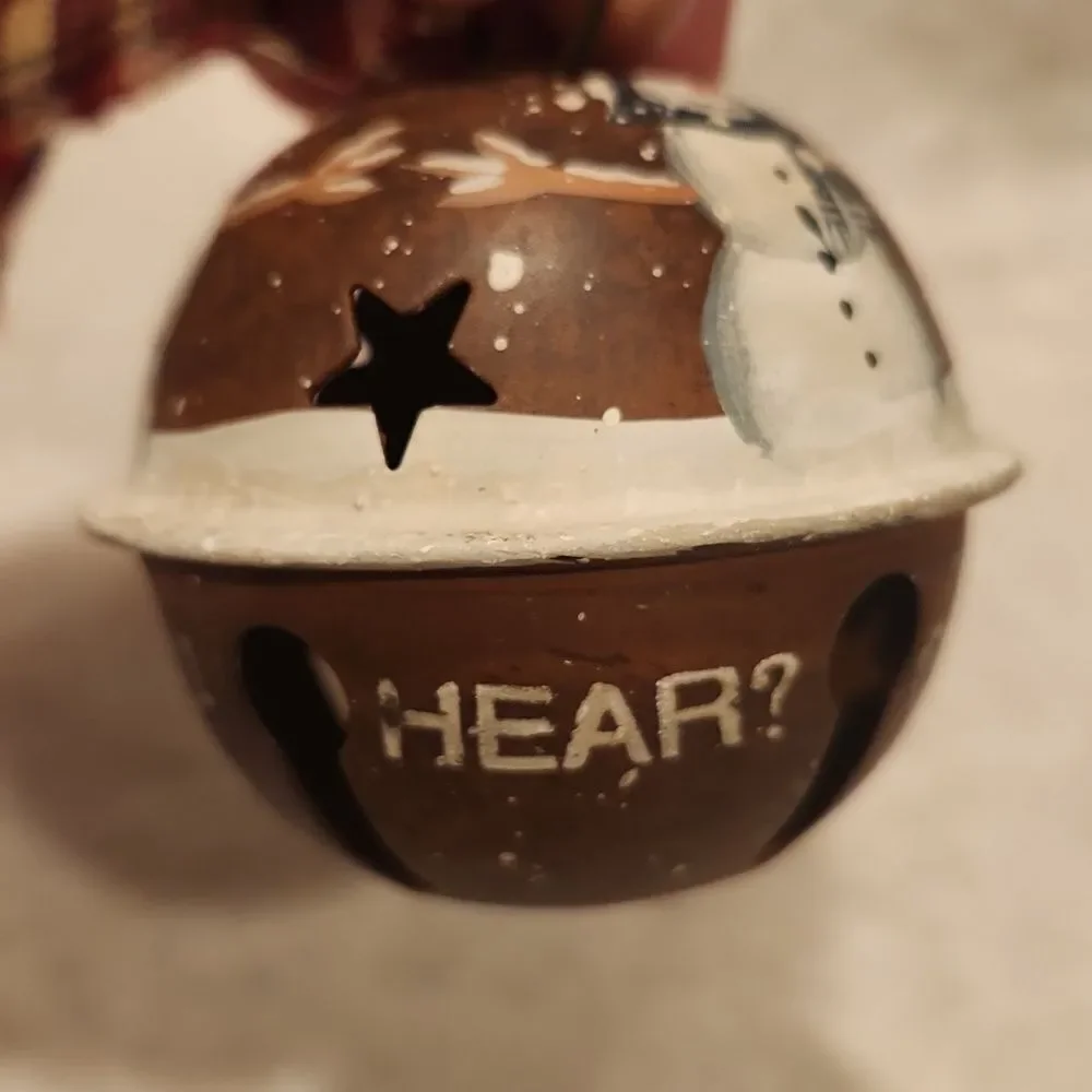 Do You Hear What I Hear Bell Christmas Ornament